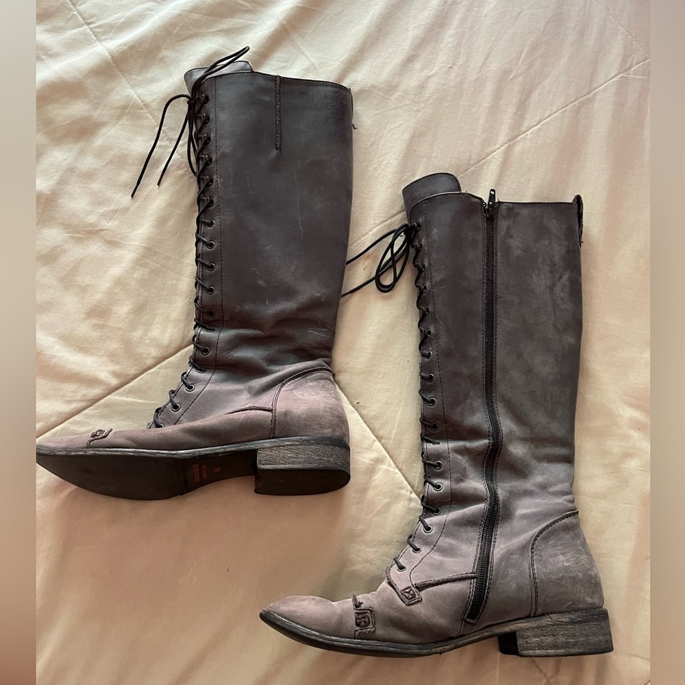 Free People Charles David knee high boots.